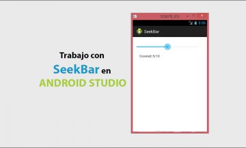 Seekbar en Android Studio