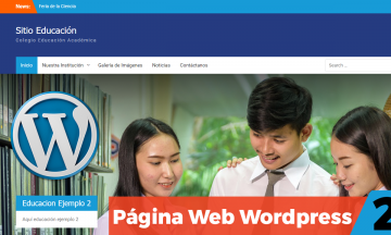 {2} Tu Primera Página Web con Wordpress - Configuración y Plantilla