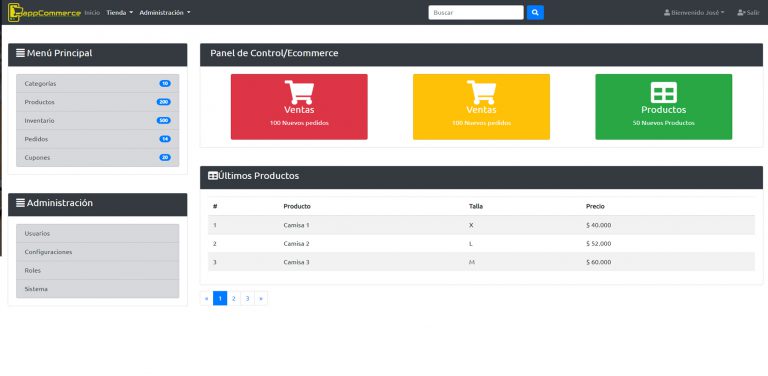 Proyecto 2: Admin App