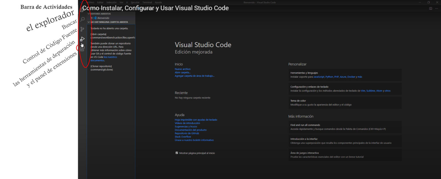 Vídeo Completo Como Instalar, Configurar y Usar Visual Studio Code ...