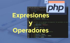 Expresiones y operadores en php