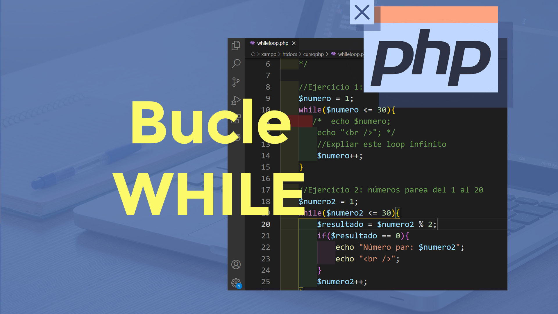 Bucle while php