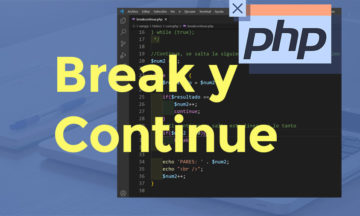 Break y Continue en PHP