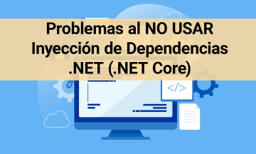 Desventajas de no utilizar la inyección de dependencias en .NET Core: Impacto en el acoplamiento, pruebas unitarias y escalabilidad.