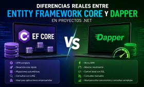 Diferencias reales entre Entity Framework Core y Dapper en proyectos .NET