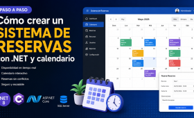 Cómo crear un sistema de reservas con .NET y calendario
