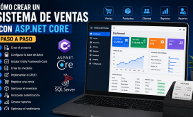 Cómo crear un sistema de ventas con ASP.NET Core paso a paso