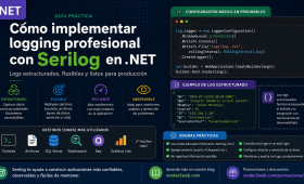 Cómo implementar logging profesional con Serilog en .NET