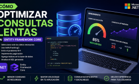 Cómo optimizar consultas lentas en Entity Framework Core