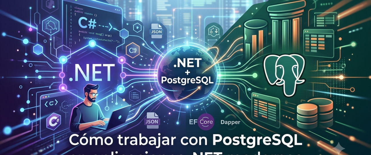 Cómo trabajar con PostgreSQL en aplicaciones .NET modernas