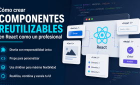 Cómo crear componentes reutilizables en React como un profesional