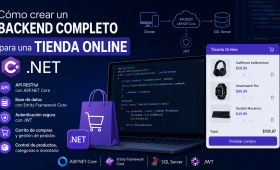 Cómo crear un backend completo para una tienda online con .NET