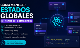 Cómo manejar estados globales en React sin complicarse