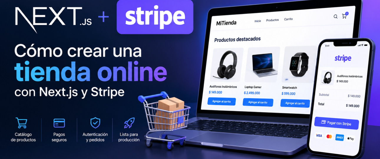 Cómo crear una tienda online con Next.js y Stripe