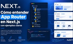 Cómo entender App Router en Next.js con ejemplos claros