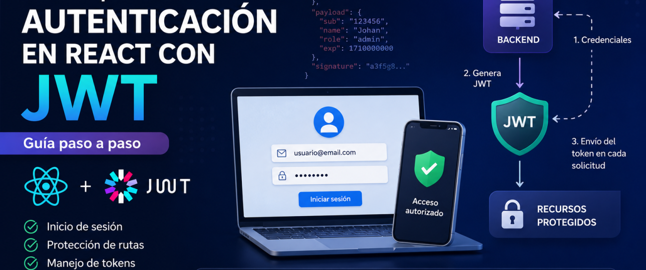 Cómo implementar autenticación en React con JWT