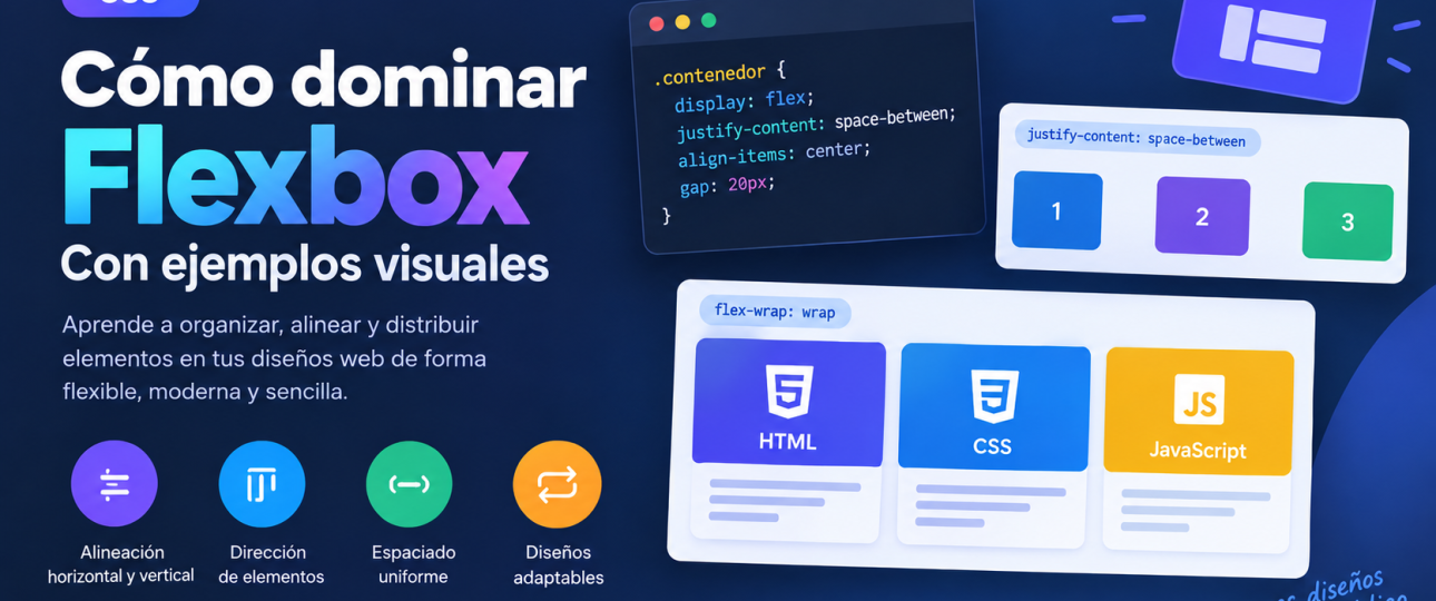 Cómo dominar Flexbox visualmente