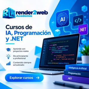 Academia render2web